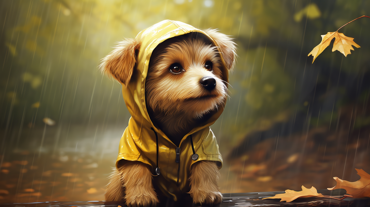 Melodies in The Rain: Chic New Statements for Your Pet