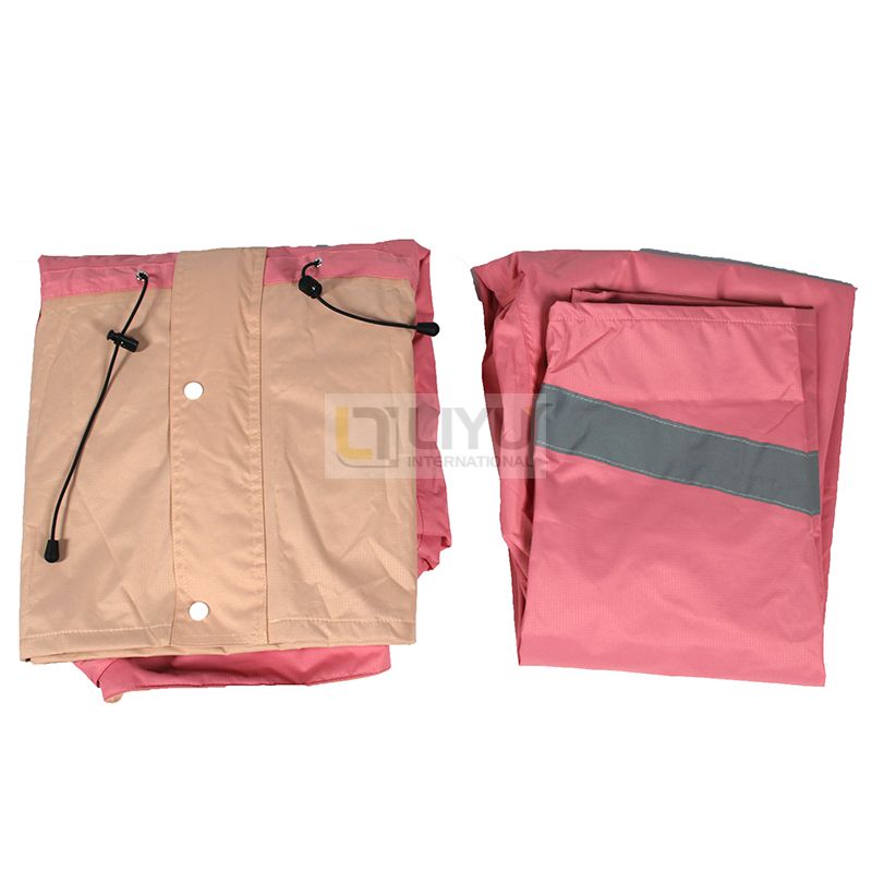 Raincoat Women's Set Pink Split Fishing Raincoat Full Body Stormproof Riding Adult Raincoat Outdoor