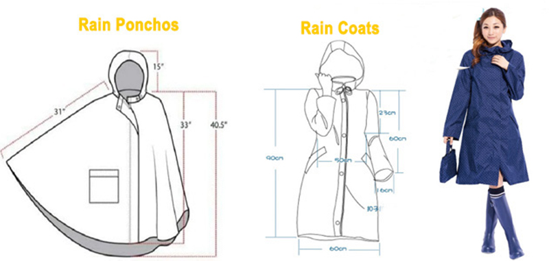 Rain Coats/Rain Ponchos/Rain jackets
