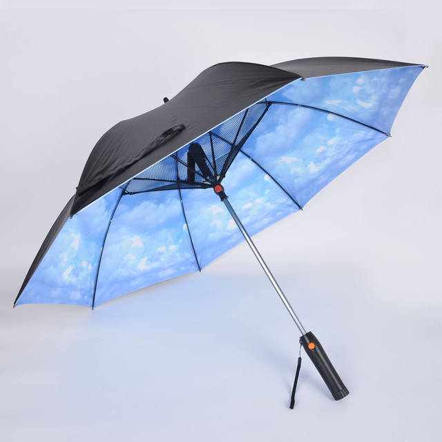 Unique Style Umbrella The Sun Umbrella with A Fan Can Cool Down Adult umbrellas