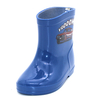 Children's Wellington Rain Boots Outdoor Waterproof Dark Blue PVC Rain Boots with Printed Pattern