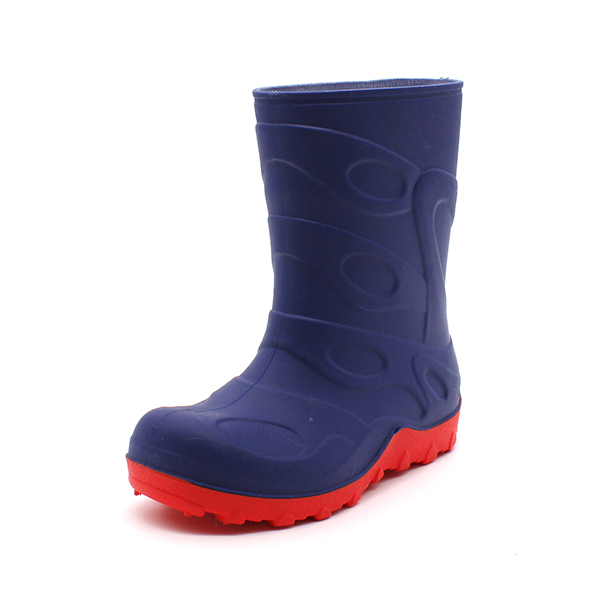 Waterproof Outdoor TPR Children's Rain Boots Wellington Kids' Mid-calf Blue Wellies