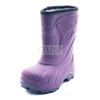 Waterproof Outdoor TPR Children's Rain Boots Wellington Mid-calf Purple Rain Boots