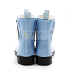  Wellington Ladies Rain Gumboots with Elastic Sky Blue Waterproof Shoes Chelsea Ankle Rubber Rain Boots