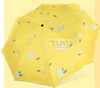 Adult Fruits Pattern Print Folding Umbrella UV Protection Rain And Sun Umbrella Manual Open Pocket Umbrella