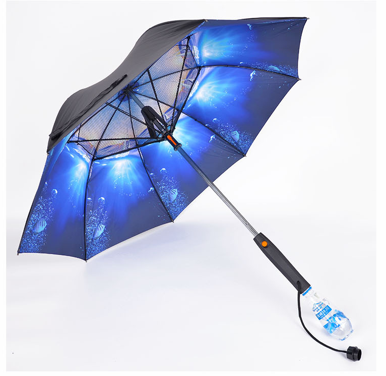 Unique Style Umbrella The Sun Umbrella with A Fan Can Cool Down Adult umbrellas