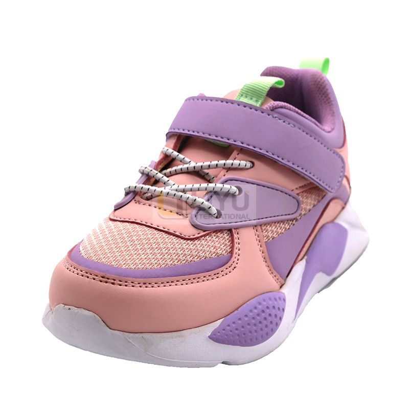 Kids' Sports Shoes Vulcanized Shoes Velcro Easy To Wear And Remove Running Shoes