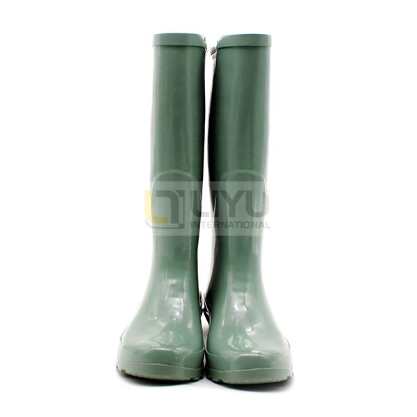 Women's Knee-high Wellies Wellington Rubber Rain Boots Waterproof Fashion Gumboots