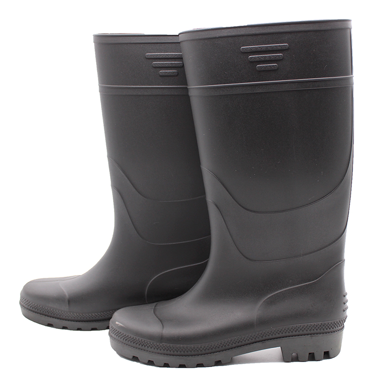 Waterproof Working Gumboots Safety Wellington Boots Wellies PVC Rain Boots for Men