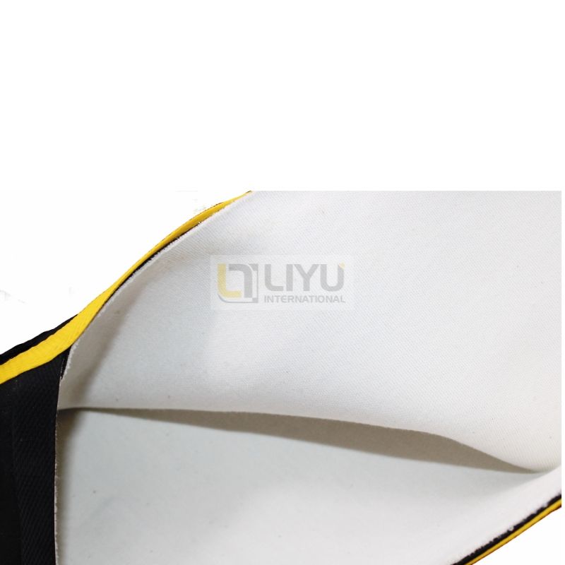 Men‘s Waterproof Rubber Boots Durable Black And Yellow Long - Tube Industrial And Mining Boots