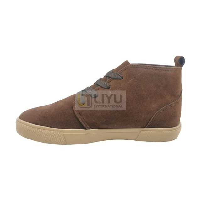 Men's Adults' Sneakers Lace Up Medium Long Sneakers Black Brown Outdoor Fall and Winter