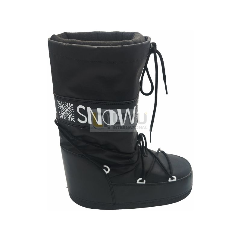 Moon Boots Adult Snow Boots Black Boots Fashion Winter Boots Warm Outdoor Mid-calf Uggs