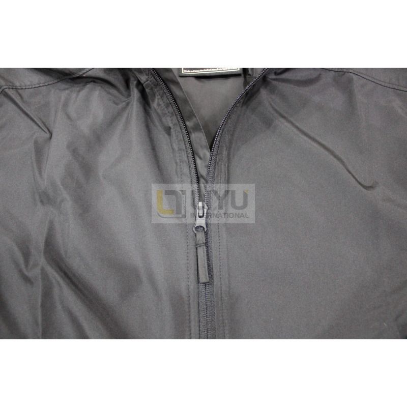 Detachable Hood Waterproof Rain Yellow Color Jacket Men's Windbreaker