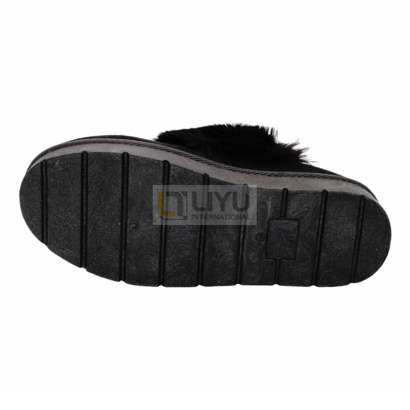 Ladies black Snow Boots, Outdoor Boots for Warmth