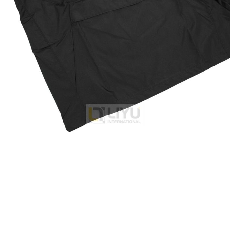 Hood Waterproof Raincoat Black Jacket Men's Windbreaker Waterproof And Breathable