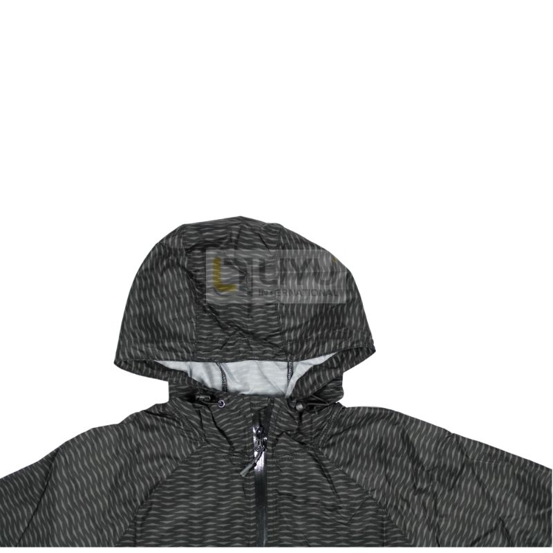 Black Winter Jacket Men's Raincoat Outdoor Jacket with Hood Waterproof Men's Windbreaker Waterproof Breathable