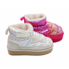 Children's Leopard Print Snow Boots, Ankle Boots Winter Cold Warm Shoes
