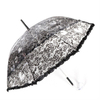 Auto Straight POE Umbrellas With Lace For Wedding