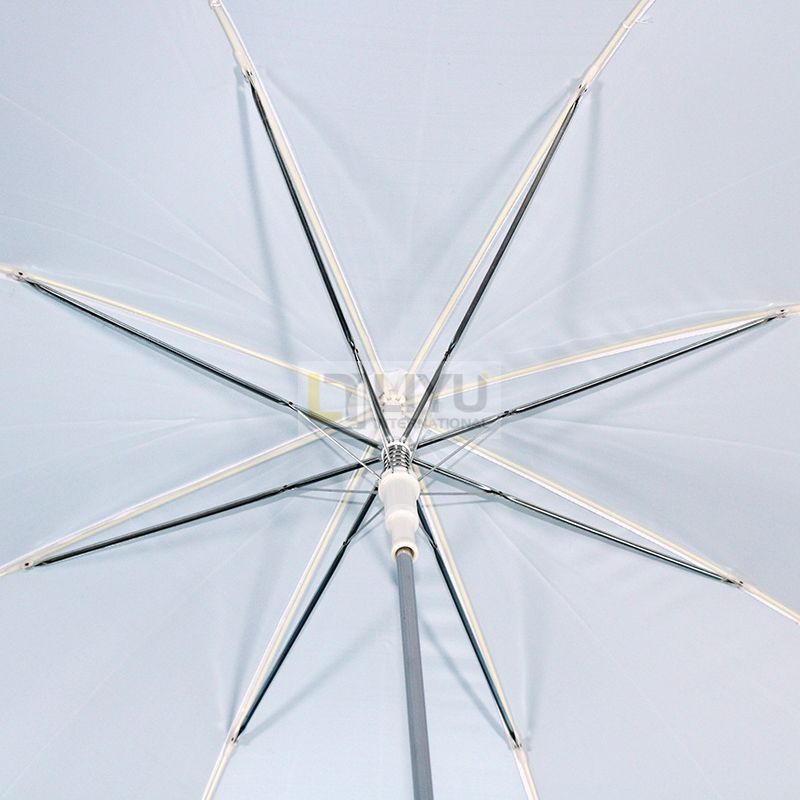 Windproof Umbrellla Adult Larger Umbrellas Automatic-open Umbrellla White Stick Umbrella Turquoise Umbrella