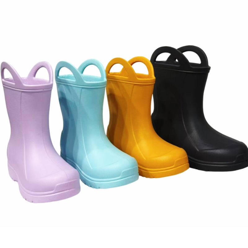 Elevate Kids' Rainy Days with EVA Rain Boots 