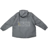 Hood Waterproof Gray Jacket Men's Windbreaker Clip Cotton Hardshell Waterproof And Breathable