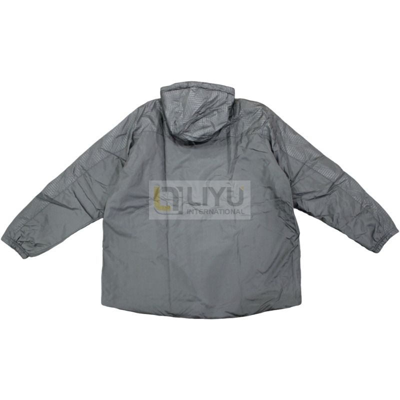 Hood Waterproof Gray Jacket Men's Windbreaker Clip Cotton Hardshell Waterproof And Breathable