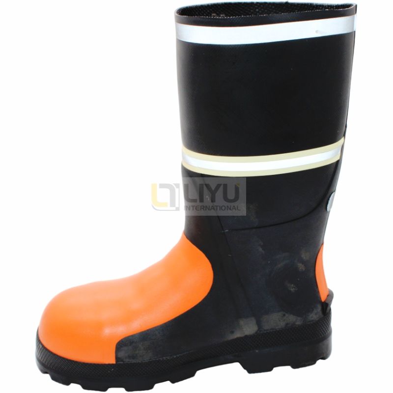Men‘s Waterproof Rubber Boots Durable Tube Industrial And Mining Boots