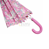 Kids Umbrella for Boys & Girls, Features Rainproof Canopy and Curved Handle for Easy Hanging, Wrap Around Hook and Loop Closure Umbrella for Kids