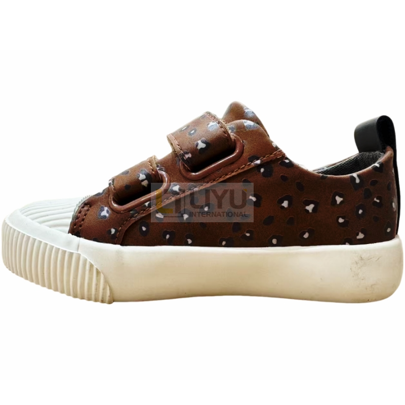 Children's Canvas Sneakers with Hook & Loop Closure – Lightweight Sports Shoes for Girls, Customizable Colors & Styles