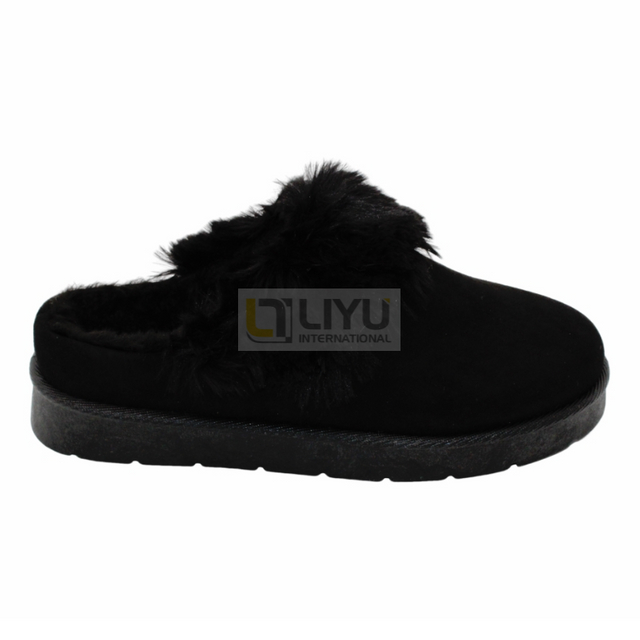 Ladies black Snow Boots, Outdoor Boots for Warmth