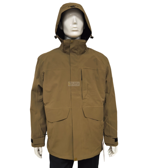 Men's Waterproof Outdoor Jacket – All-Weather Raincoat for Hiking, Camping & Daily Commute