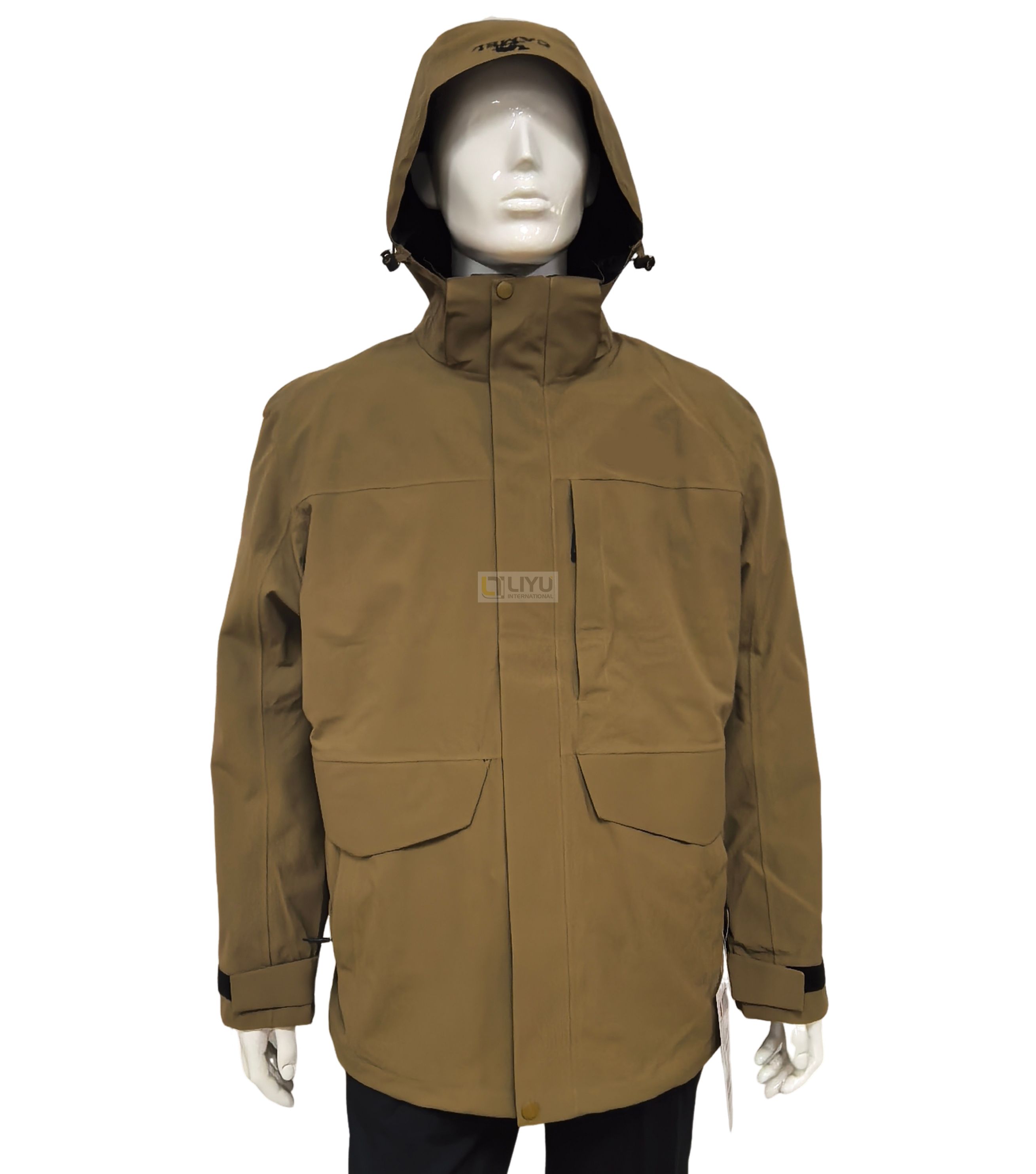 Men's Waterproof Outdoor Jacket – All-Weather Raincoat for Hiking, Camping & Daily Commute