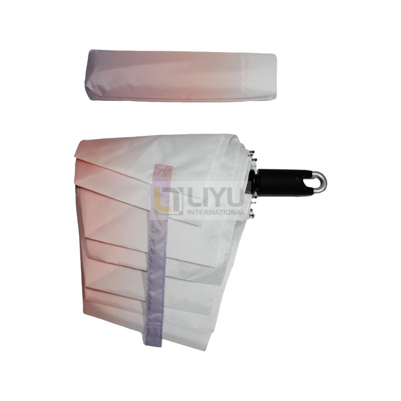 Adult Self Opening Umbrella with Magnetic Handle Support - Wholesale Custom Logo Printing for Men Women