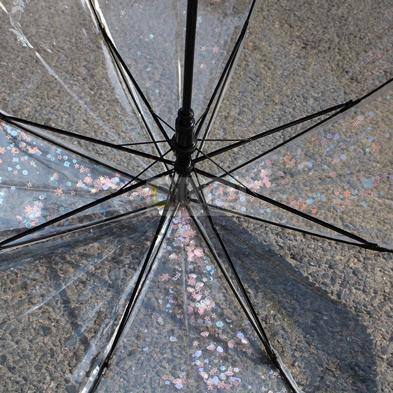 POE Glitter Umbrella for Kids Girls Umbrella