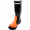 Men's Rubber Safety Boots with Reflective Strips Protective & High-Visibility Work Footwear