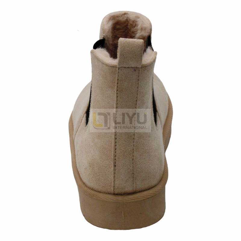 Ladies Khaki Elastic Snow Boots, Outdoor Boots for Warmth