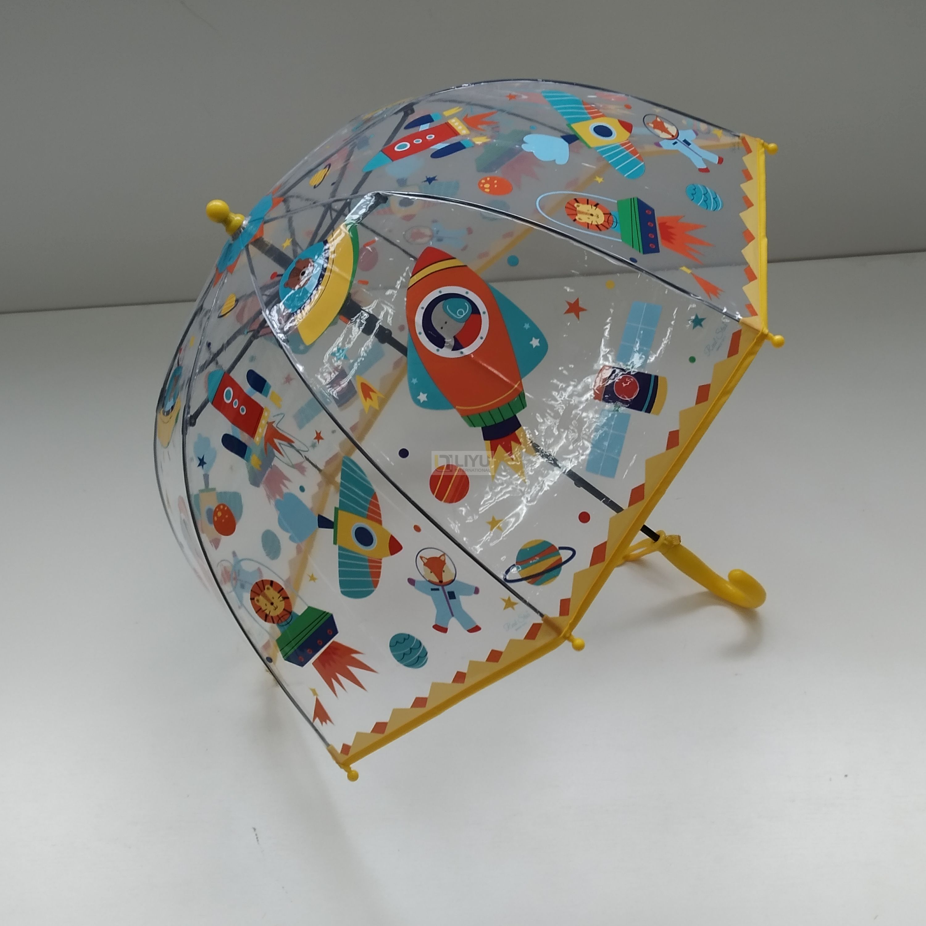 POE Cartoon Umbrella Waterproof Apollo Umbrella Bubble Umbrella Boys And Girls Umbrella