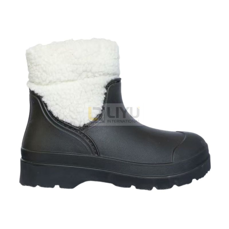 Women's Ankle-Length PVC Rain Boots – Waterproof & Customizable with Boots Design