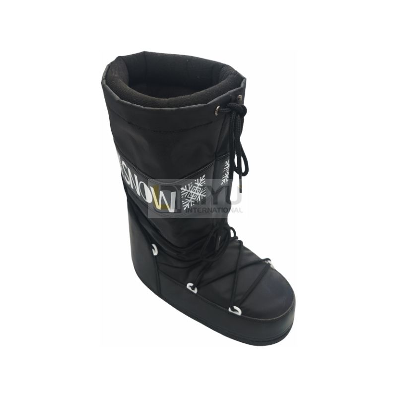 Moon Boots Adult Snow Boots Black Boots Fashion Winter Boots Warm Outdoor Mid-calf Uggs