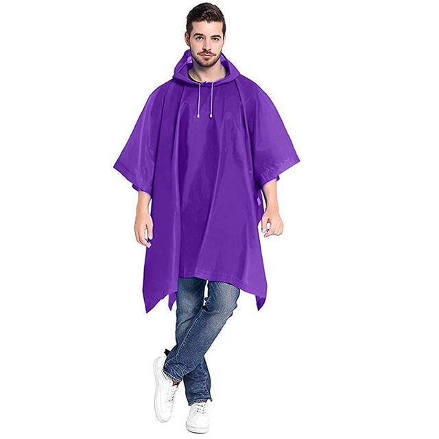 Mens Print Rain Cape