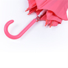 Semi-automatic 8K Pink Children's Stick Umbrella with J-handle Kids' Sun Umbrella