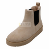 Ladies Khaki Elastic Snow Boots, Outdoor Boots for Warmth