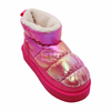 Children's Leopard Print Snow Boots, Ankle Boots Winter Cold Warm Shoes