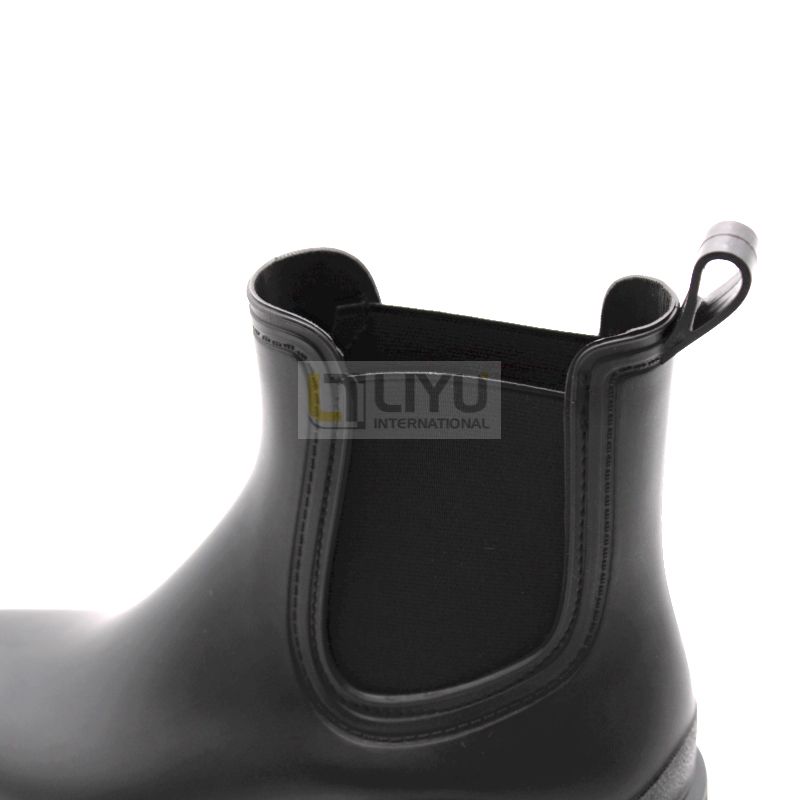 Waterproof PVC Rain Shoes New Ankle Rain Boots Ladies Wellington Rain Boots Wholesale Rain Boots Can Be Customized