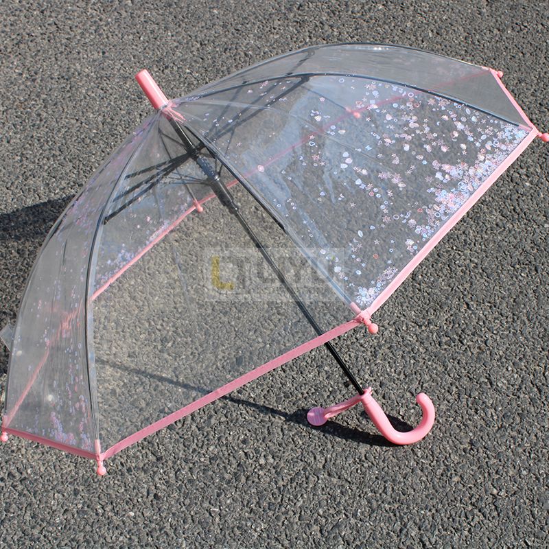 POE Glitter Umbrella for Kids Girls Umbrella