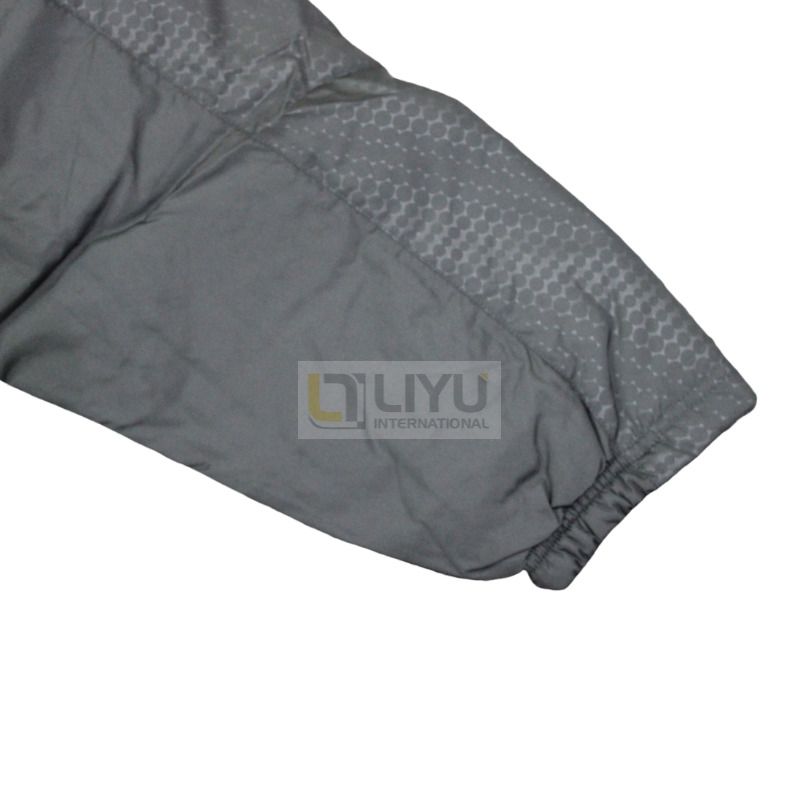 Hood Waterproof Gray Jacket Men's Windbreaker Clip Cotton Hardshell Waterproof And Breathable