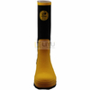 Black & Yellow Men's Anti-Collision Rubber Safety Boots – Heavy-Duty, Protective & High-Visibility Work Footwear