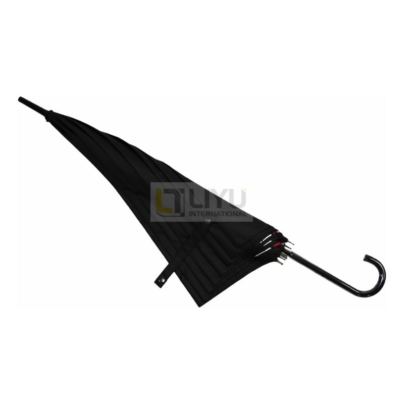 Auto Open Umbrella Classic J Stick Handle with Easy Grip - Windproof, Rainproof and Durable Canopy Design Cartoon Pattern