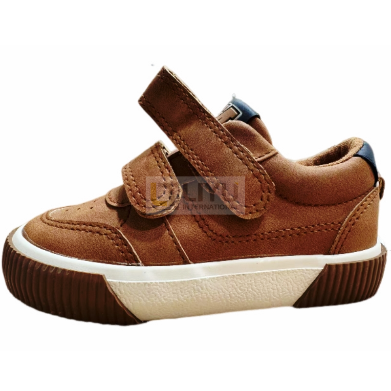 Children's Canvas Sneakers with Hook & Loop Closure – Lightweight Sports Shoes for Boys & Girls (Spring/Autumn), Customizable Colors & Styles