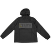 Hood Waterproof Raincoat Black Jacket Men's Windbreaker Waterproof And Breathable